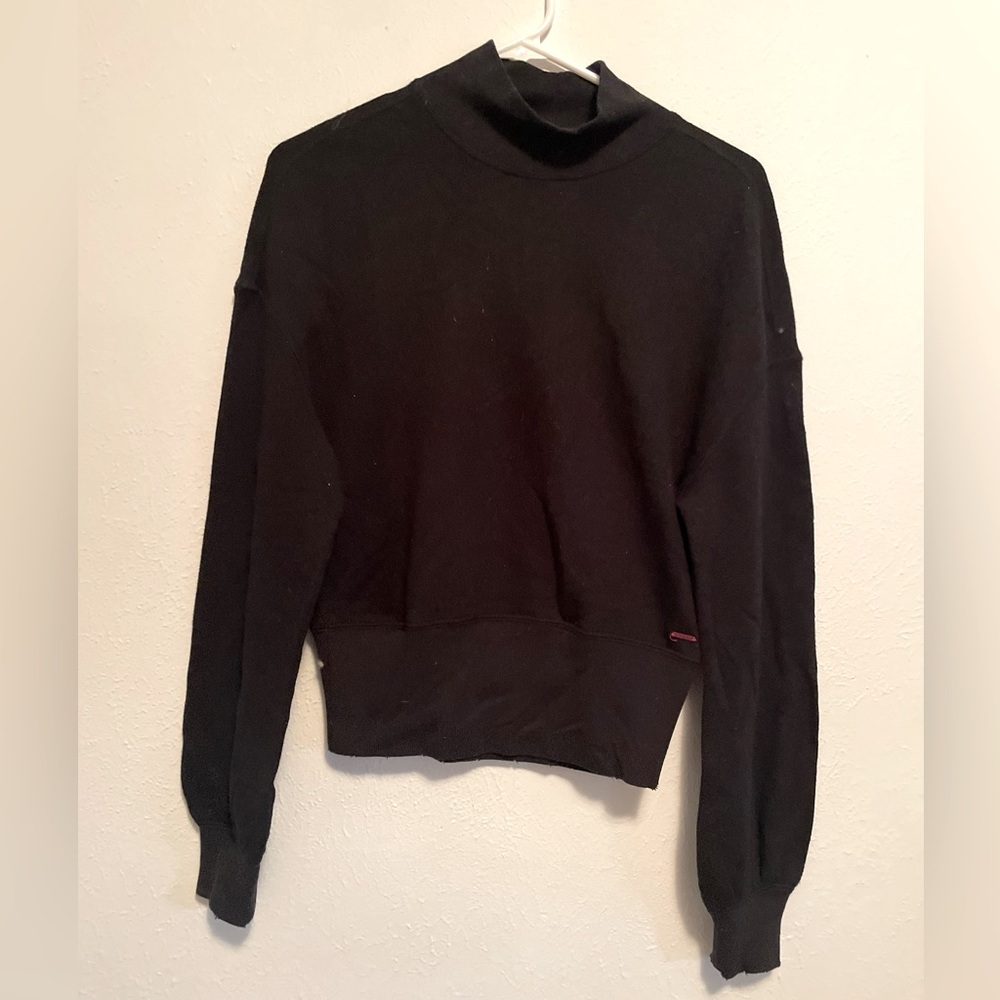 n: Philanthropy Black Turtleneck Sweater